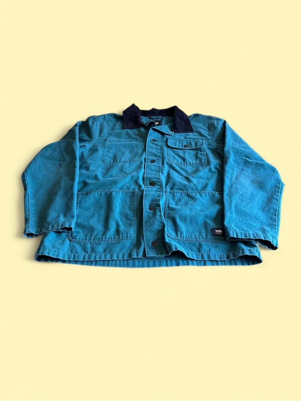Vans Drill Chore Coat Faded Green Canvas Workwear Jacket Men’s L
